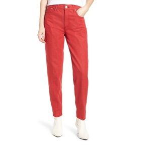 rag & bone 💋 Women’s Ash High Waist Crop JEAN Size 24 NWT